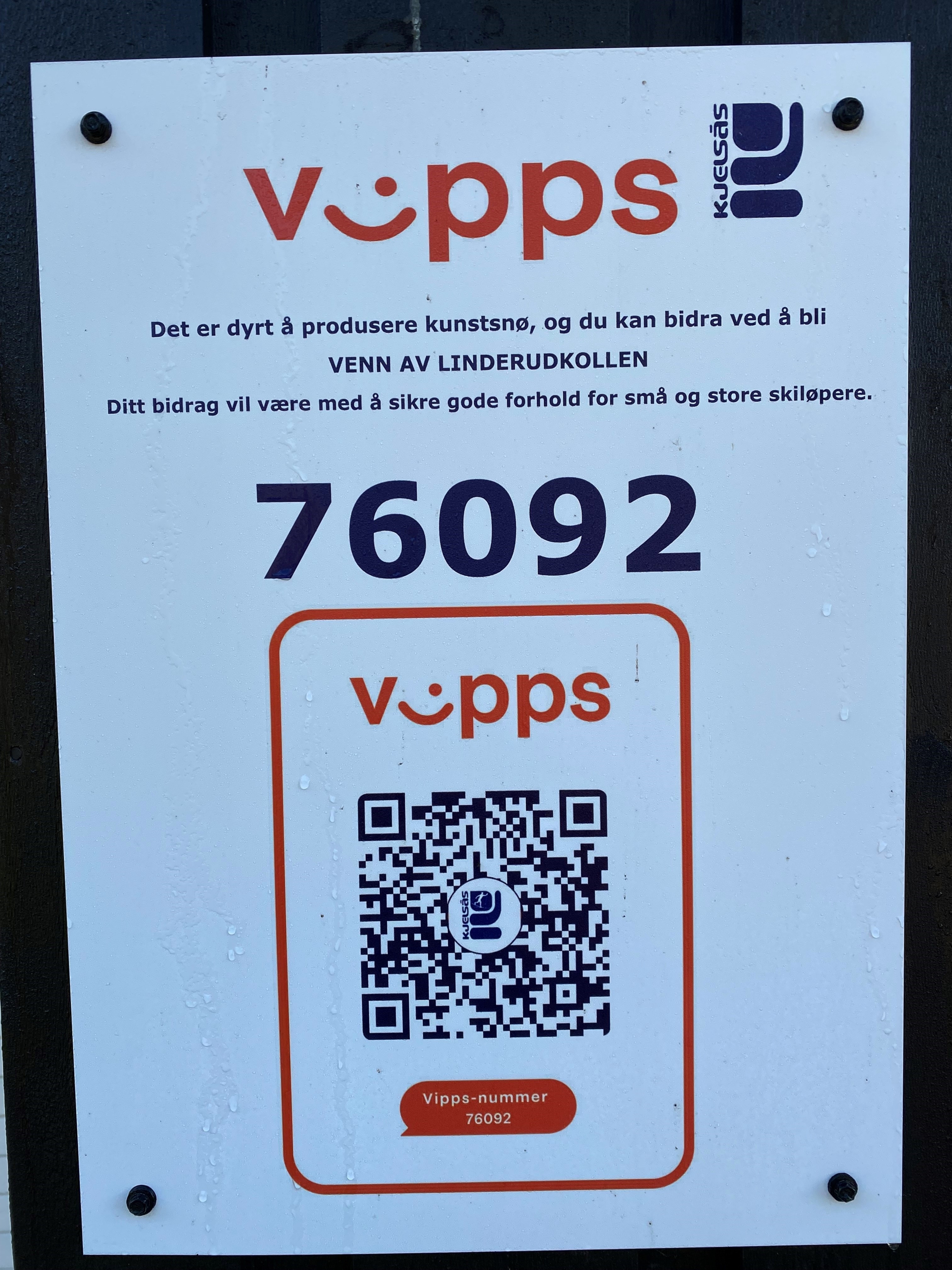 Bidrag til snøproduksjon!